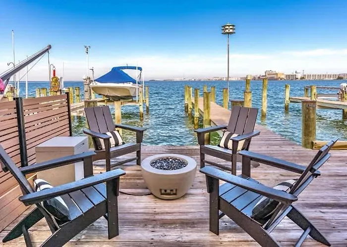 Ferienhaus Bayfront Paradise Pool Boat Slip Townhome