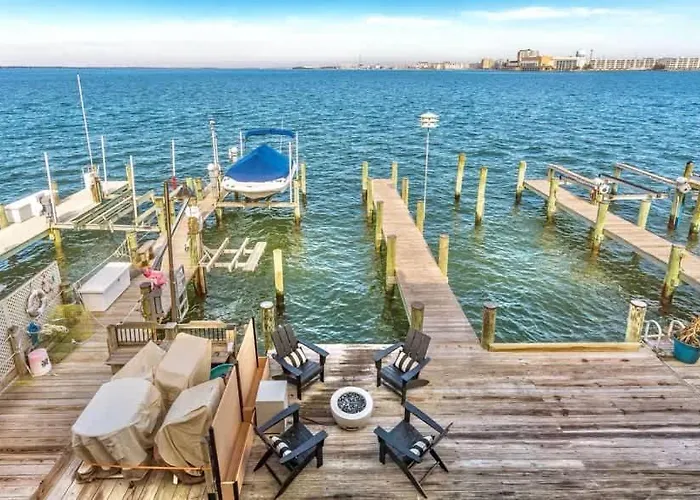 Ferienhaus Bayfront Paradise Pool Boat Slip Townhome *