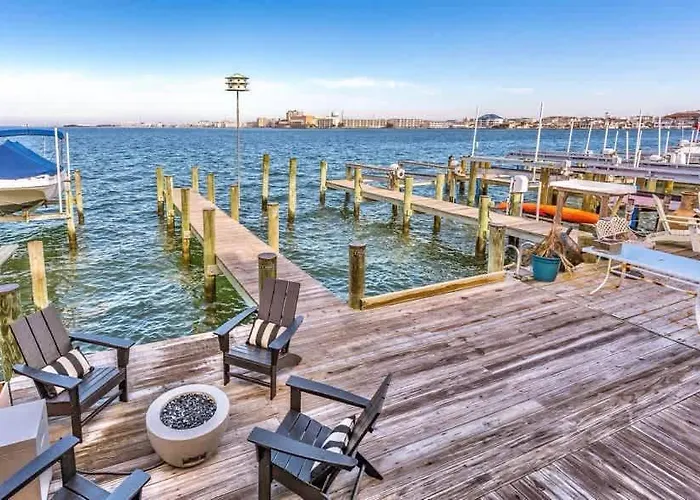 Ferienhaus Bayfront Paradise Pool Boat Slip Townhome Ocean Stadt