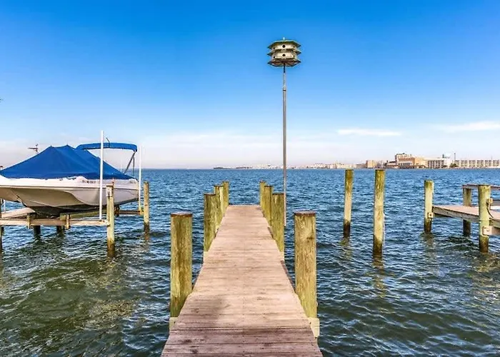 Ferienhaus Bayfront Paradise Pool Boat Slip Townhome *